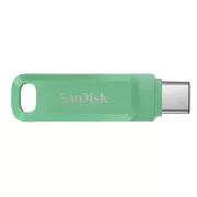 SanDisk Flash Disk 256GB Ultra Dual Drive Go, USB-C 3.2, Zelená