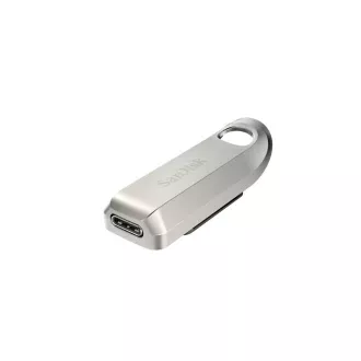 SanDisk Flash Disk 64GB Ultra Luxe, USB-C 3.2, Strieborná