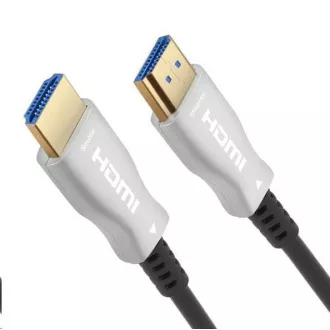 PREMIUMCORD Kábel HDMI optický fiber High Speed with Ether. 4K@60Hz, 25m, M/M, pozlátené konektory PREMIUMCORD Kábel HDMI optický fiber High Speed with Ether. 4K@60Hz, 25m, M/M, pozlátené konektory