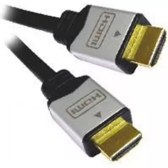 PREMIUMCORD Kábel HDMI A - HDMI AM/M 2m pozlátené a kovové HQ konektory, 4K