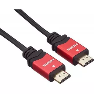 PREMIUMCORD Kábel HDMI A - HDMI AM/M 2m pozlátené a kovové HQ konektory, 4K