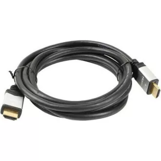 PREMIUMCORD Kábel HDMI A - HDMI AM/M 2m pozlátené a kovové HQ konektory, 4K