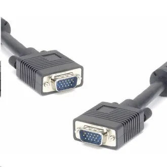 PREMIUMCORD Kábel k monitoru HQ (Coax) 2x ferrit, SVGA 15p, DDC2, 3xCoax+8žil, 2m