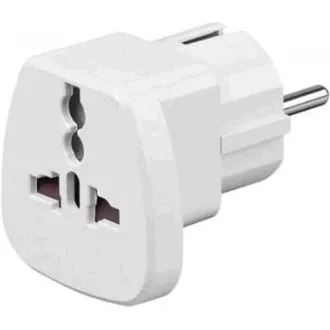 Goobay Univerzálny cestovný adaptér pre zahraničné spotrebiče do CZ zásuvky IEC 320 C13 Goobay Univerzálny cestovný adaptér pre zahraničné spotrebiče do CZ zásuvky IEC 320 C13