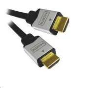 PREMIUMCORD Kábel HDMI A - HDMI AM/M 1m pozlátené a kovové HQ konektory