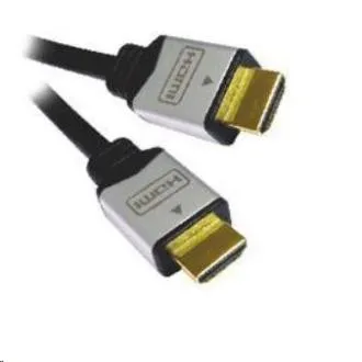 PREMIUMCORD Kábel HDMI A - HDMI AM/M 1m pozlátené a kovové HQ konektory