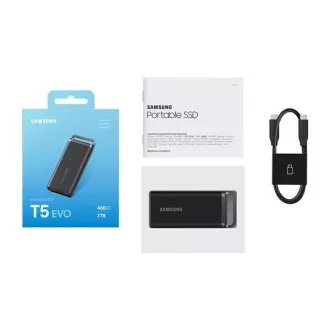 Samsung Externý SSD disk T5 EVO - 2TB - čierny