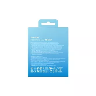 Samsung Externý SSD disk T5 EVO - 4TB - čierny
