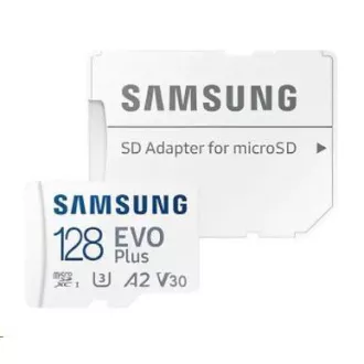 Samsung micro SDXC karta 128GB EVO Plus + SD adaptér