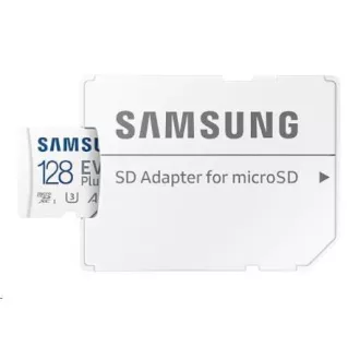 Samsung micro SDXC karta 128GB EVO Plus + SD adaptér