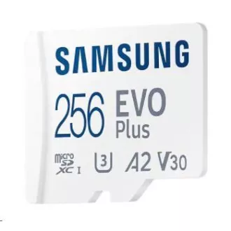 Samsung micro SDXC karta 256GB EVO Plus + SD adaptér Samsung micro SDXC karta 256GB EVO Plus + SD adaptér