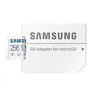 Samsung micro SDXC karta 256GB EVO Plus + SD adaptér Samsung micro SDXC karta 256GB EVO Plus + SD adaptér