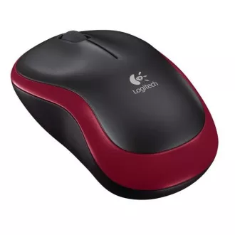 Logitech Wireless Mouse M185, red