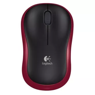 Logitech Wireless Mouse M185, red