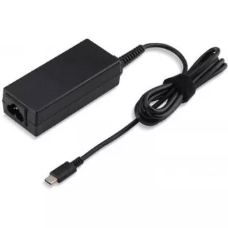 ACER 45W_USB Type C Adapter, Black - pre zariadenia s USB C, EU POWER CORD (RETAIL PACK)