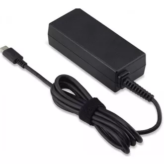 ACER 45W_USB Type C Adapter, Black - pre zariadenia s USB C, EU POWER CORD (RETAIL PACK)