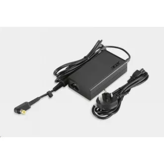 Acer 65W_5.5PHY 19V ADAPTER, BLACK EU AND UK POWER CORD - pre zariadenia s AC adaptérom 65W 5.5phy