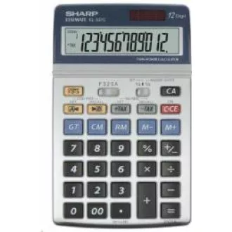 SHARP kalkulačka - EL337C - strieborná