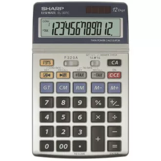 SHARP kalkulačka - EL337C - strieborná
