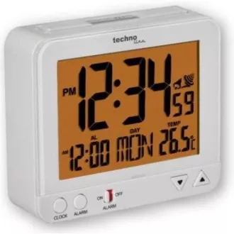 TechnoLine WT 195W - digitálny budík biely s teplomerom TechnoLine WT 195W - digitálny budík biely s teplomerom