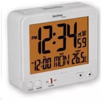 TechnoLine WT 195W - digitálny budík biely s teplomerom TechnoLine WT 195W - digitálny budík biely s teplomerom