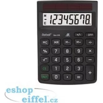 REBELL kalkulačka - Eco 310 - čierna REBELL kalkulačka - Eco 310 - čierna
