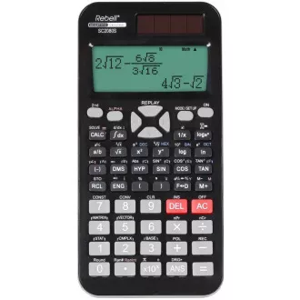 REBELL kalkulačka - SC2080S - čierna