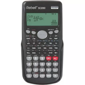 REBELL kalkulačka - SC2080S - čierna