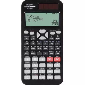 REBELL kalkulačka - SC2080S - čierna