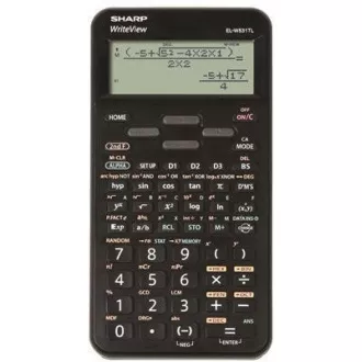 SHARP kalkulačka - ELW531TLBBK - Blister - čierna