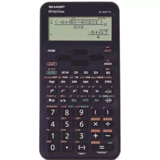 SHARP kalkulačka - ELW531TLBBK - Blister - čierna