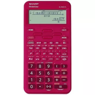 SHARP kalkulačka - ELW531TLBBK - Blister - čierna