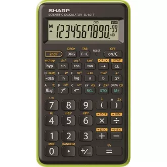 SHARP kalkulačka - EL-501T - biela (balenie box)