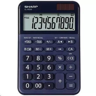 SHARP kalkulačka - ELM335BBL - čierna