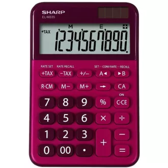 SHARP kalkulačka - ELM335BBL - čierna