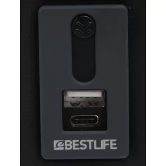 Bestlife taška na 15, 6'' laptop s USB konektorom