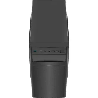 EUROCASE skriňa MC X103 čierna, micro tower, 1x USB 3.0, 2x USB 2.0, 2x audio, bez zdroja