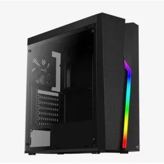 AEROCOOL skriňa Bolt, Mid tower, 1x USB 3.0, 2x USB 2.0, 2x audio, bez zdroja AEROCOOL skriňa Bolt, Mid tower, 1x USB 3.0, 2x USB 2.0, 2x audio, bez zdroja