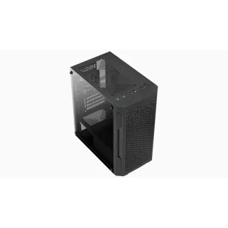 AEROCOOL skriňa MC G Trinity, Micro tower, 1x USB 3.0, 1x USB 2.0, 2x audio, bez zdroja