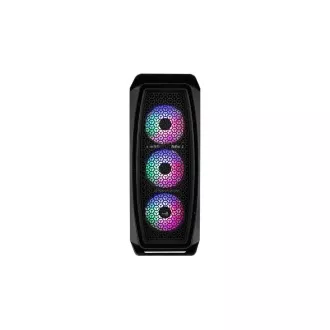 AEROCOOL skriňa Aero One Frost ML G, Mid tower, 2x USB 3.0, 2x audio, 4x 120mm RGB Fan, bez zdroja