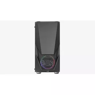 AEROCOOL skriňa Zauron Saturn FRGB ML G, Mid tower, 2x USB 3.0, 2x audio, 1x 120mm FRGB Fan, bez zdroja