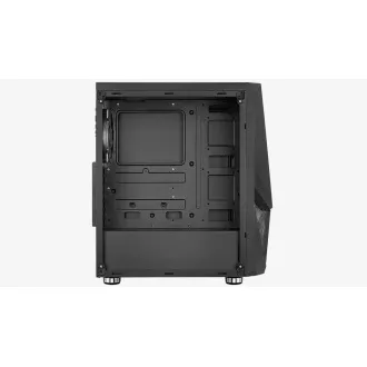 AEROCOOL skriňa Zauron Saturn FRGB ML G, Mid tower, 2x USB 3.0, 2x audio, 1x 120mm FRGB Fan, bez zdroja