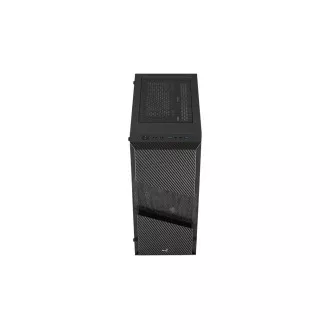 AEROCOOL skriňa Menácia Saturn FRGB ML G, Mid tower, 2x USB 3.0, 2x audio, 1x 120mm FRGB Fan, bez zdroja