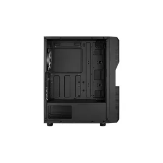 AEROCOOL skriňa Menácia Saturn FRGB ML G, Mid tower, 2x USB 3.0, 2x audio, 1x 120mm FRGB Fan, bez zdroja
