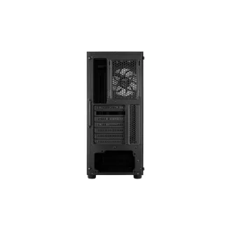 AEROCOOL skriňa Menácia Saturn FRGB ML G, Mid tower, 2x USB 3.0, 2x audio, 1x 120mm FRGB Fan, bez zdroja