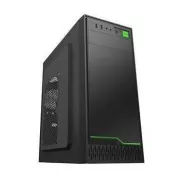 EUROCASE skriňa ML N6-500B, Midi Tower, 1xUSB-C, 2xUSB 3.0, 2x audio, bez zdroja