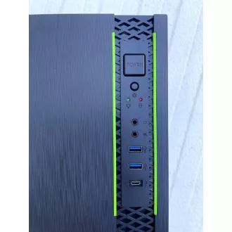 EUROCASE skriňa ML N6-550B, Midi Tower, 1xUSB-C, 2xUSB 3.0, 2x audio, bez zdroja