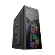 EUROCASE skriňa ML N6-560B, Midi Tower, 1xUSB-C, 2xUSB 3.0, 2x audio, bez zdroja