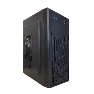 EUROCASE skriňa ML N6-560B, Midi Tower, 1xUSB-C, 2xUSB 3.0, 2x audio, bez zdroja
