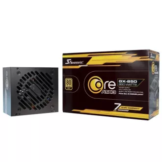 SEASONIC zdroj Core GX 850W, 120mm, Plne modulárny, 80+ Gold, ATX 3.1